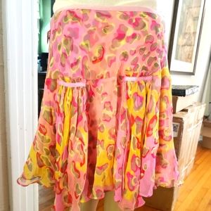 NWT Diane Von Furstenberg Size 12 Mini Shirt